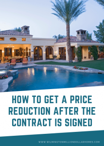 How to Get a Price Reduction After the Contract is Signed